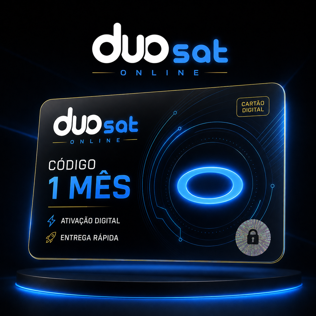Ativação Duosat por 1 Mês – Código Duosat 30 Dias
