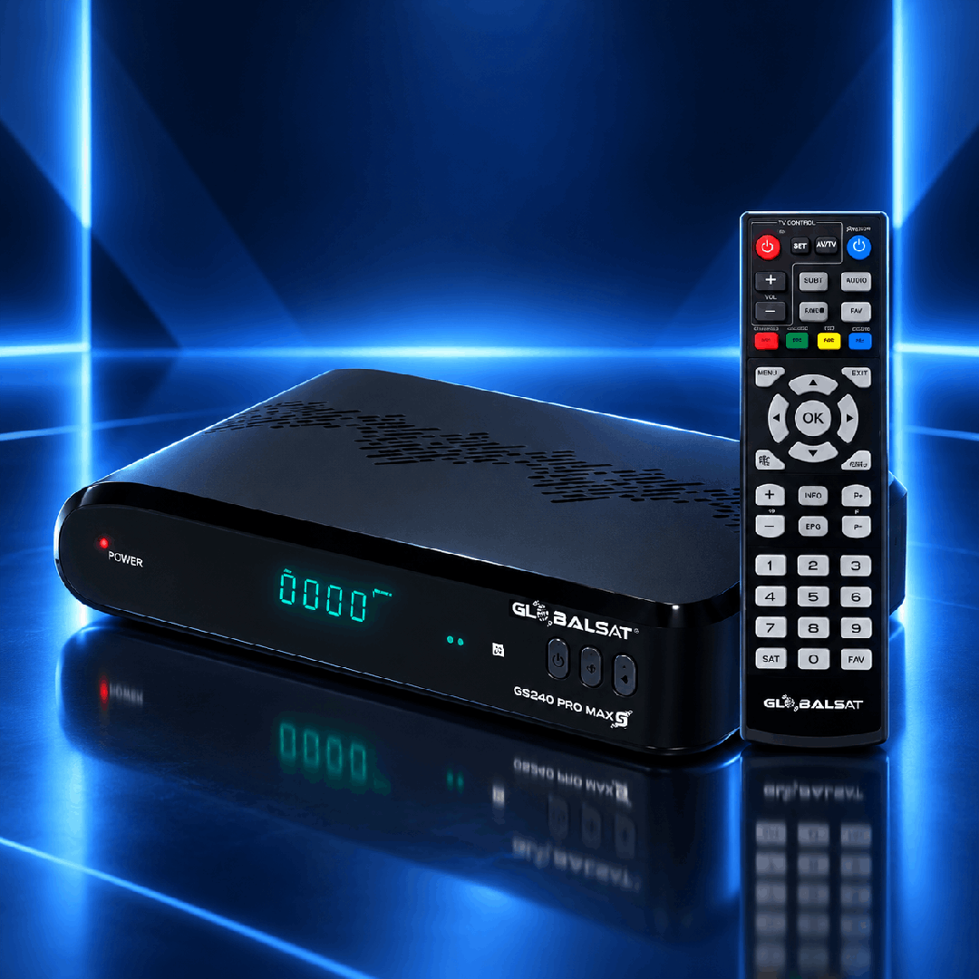 GLOBALSAT GS 240 PRO MAX S – Seu Próximo Receptor Pode Ser Este!