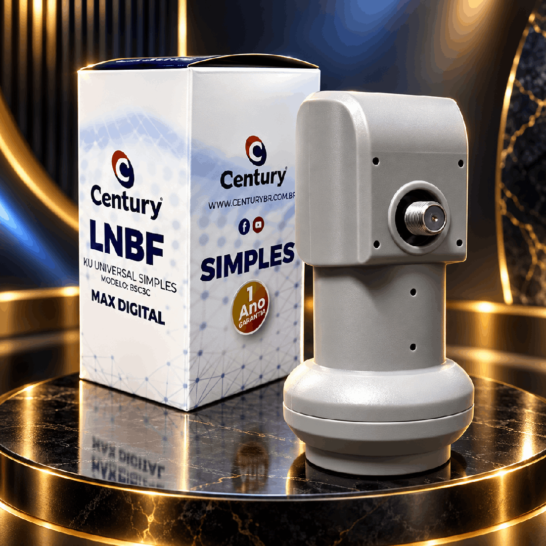 LNB SIMPLES PARABÓLICA KU – PEÇA O SEU AGORA!
