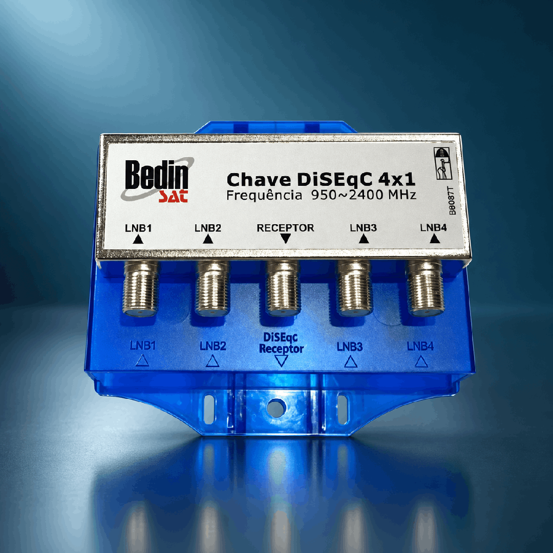Chave DiSEqC 4x1 – Faça Seu Pedido Agora!