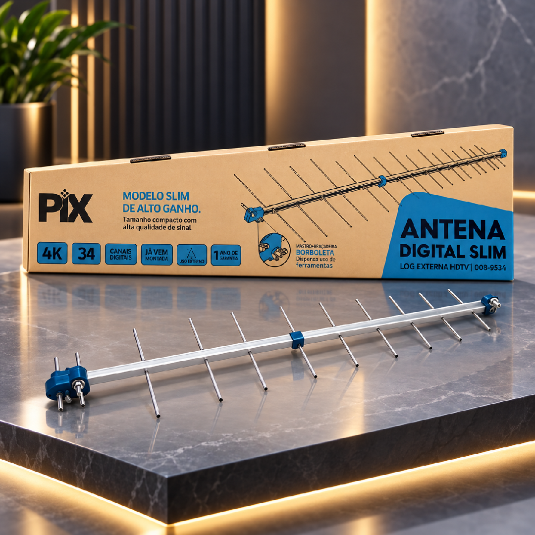 ANTENA DIGITAL DE 28 ELEMENTOS – SUA ANTENA NOVA ESTÁ AQUI. COMPRE AGORA!