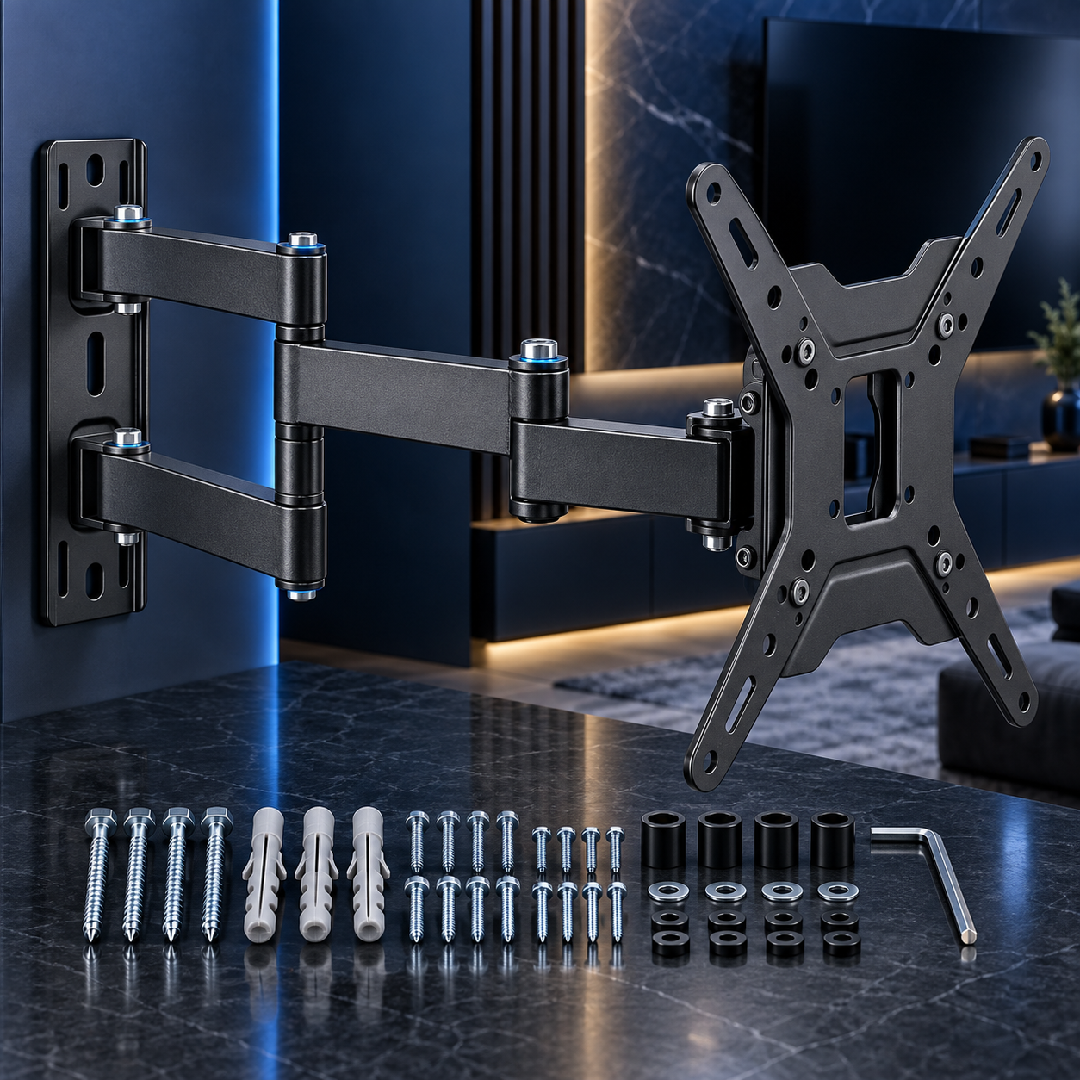 SUPORTE TV ARTICULADO 13" a 60" PL4 – Leve o Seu Hoje!